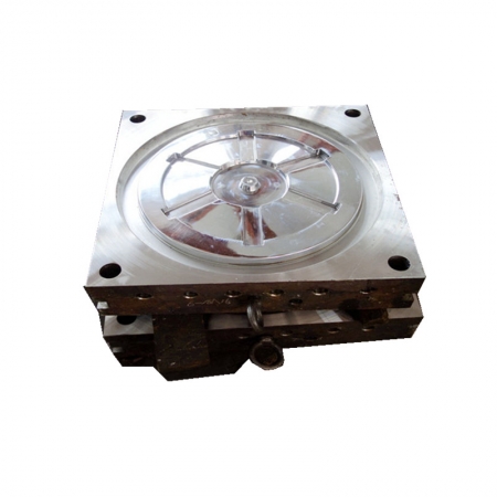 Molde de tapa de cubo de plástico hecho a medida con material HDPE