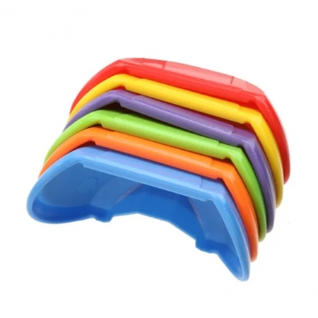 Molde de plástico para juguetes de alcancía con forma de bola redonda de colores para niños
