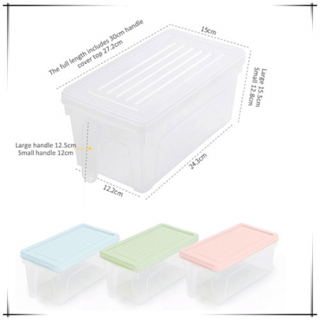 Molde de inyección de plástico para caja de almacenamiento de alimentos con asa