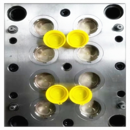 Molde de tapa de plástico para botellas de aceite