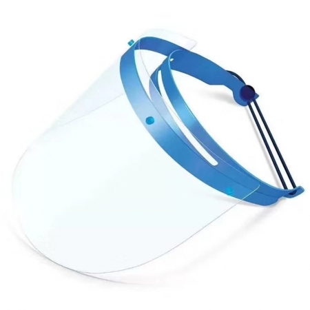 Pieza de plástico personalizada para soporte de protector facial