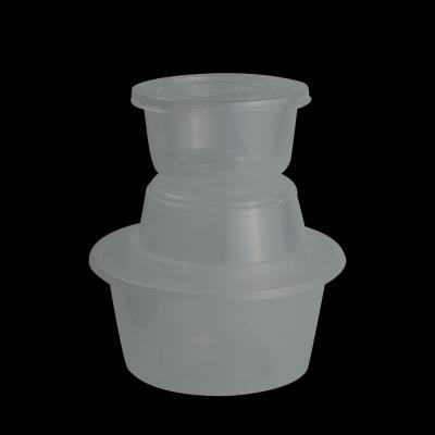 Disposable meal box injection molding