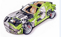 Molde para piezas de automóvil